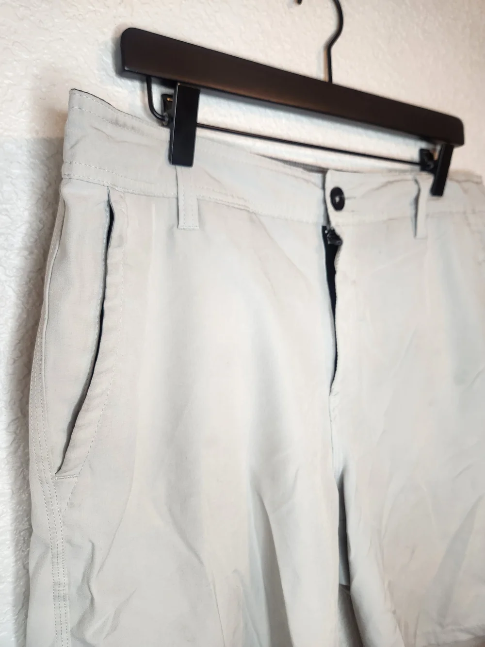 O'neill hybrid hyperfreak pro stretch size 33 Heather hybrid shorts